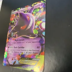 POKEMON TCG GENGAR EX 34/119 PHANTOM FORCES LP/MP (SEE PHOTOS) - Image 3