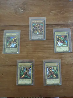 Yu-Gi-Oh Exodia the Fobidden One Full Set LOB-120-124(BUNDLE/+MORE)read descript - Image 1