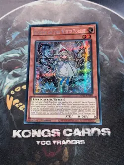 Yu-Gi-Oh MP25-EN080 "Elzette of the White Forest" Prismatic Secret Rare - Image 1