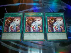 3x Jack-In-The-Hand 1st Edition Rare JUSH-EN054 Yu-Gi-Oh! - Image 1
