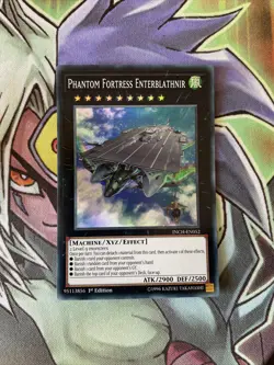 INCH-EN052 Phantom Fortress Enteblathnir Super Rare 1st Edition NM YuGiOh Card - Image 1