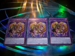 3x Millennium-Eyes Restrict 1st Edition Rare JUSH-EN047 Yu-Gi-Oh! - Image 1