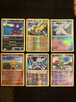 Pokemon Card Lot - 6x Reverse Holo - Rare/Uncommon/Common- LP-MP - Image 1