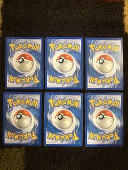 Pokemon Card Lot - 6x Reverse Holo - Rare/Uncommon/Common- LP-MP - Image 2