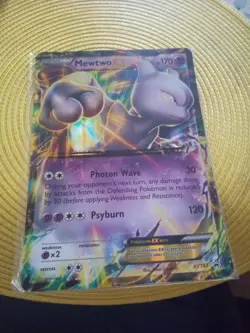 Mewtwo EX Jumbo XY183 Oversized XY Black Star Promo Holo Card Full - Image 1
