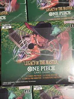 ONE PIECE CARD GAME: OP12 LEGACY OF THE MASTER BOOSTER BOX 24 Packs English Ver. - Image 1