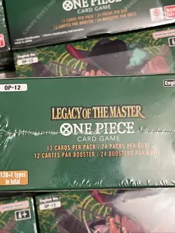 ONE PIECE CARD GAME: OP12 LEGACY OF THE MASTER BOOSTER BOX 24 Packs English Ver. - Image 3