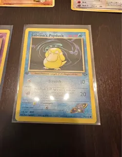 Pokemon Card Lot Includes First Edition Psyduck, Japanese Vintage, Holo 32 ct - Image 4