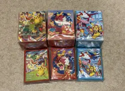 Pokemon Center Deck Box and Sleeves from SPECIAL BOX (NO PROMO CARD) 3sets - Image 1