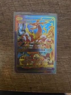 Charizard Family GX Foil Fan Art Vinyl Collector Pokemon Card Tag Team - Image 1