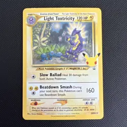 Light Toxtricity SWSH137 - Celebrations 25th Black Star Promo - Pokemon Card - Image 1