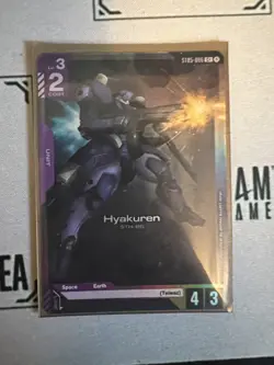 Hyakuren ST05-006 Holo Rare Gundam Card Game - Image 1