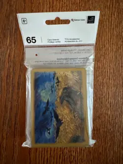 65 Rare Pokemon Center x Van Gogh Museum Corviknight Inspired Card Sleeves - Image 1