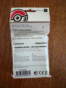 65 Rare Pokemon Center x Van Gogh Museum Corviknight Inspired Card Sleeves - Image 3