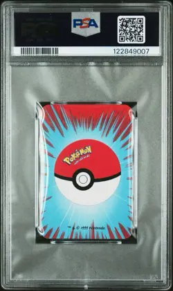 Gyarados Pokemon Playing Card Poker Mini Bicycle Spades 1999 Nintendo WOTC PSA 9 - Image 2