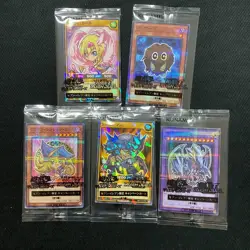 Yugioh Rush Duel Seven Eleven Promo Card Complete Set 5 Card 2025 - Image 1