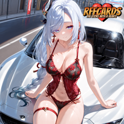 ❤GANYU - Goddess Story Anime Waifu Card - MAIDENS FEAST -SSR-002 GENSHIN IMPACT - Image 3