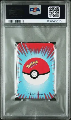 Gengar Pokemon Playing Card Poker Mini Bicycle 4 Spades 1999 Nintendo WOTC PSA 9 - Image 2