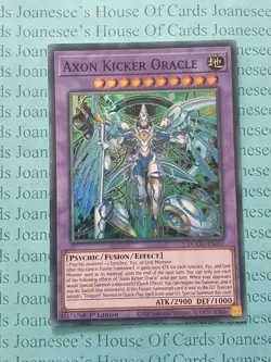 DOOD-EN037 Axon Kicker Oracle Super Rare Yu-Gi-Oh Card 1st Edition New - Image 1