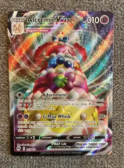 Alcremie Vmax 023/073 Champions Path NM Ultra Rare Full Art Pokemon Card - Image 1