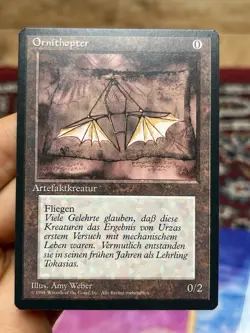 4x German FBB • Ornithopter • Pack Fresh • Mtg (1717) - Image 2