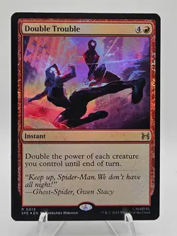 Spider-Man - MTG, Double Trouble - 0013 - R - Foil - Spider-Man - MTG - NM/M - Image 1