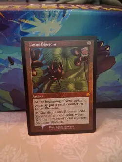 MTG Magic The Gathering Lotus Blossom Foil Retro Frame Artifact - Image 1