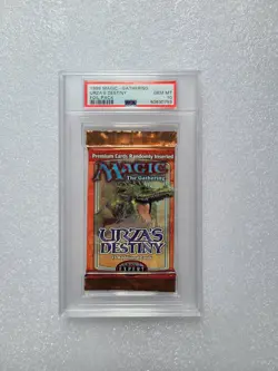 MTG PSA 10 GEM MINT Urza's Destiny Booster Pack 1999 Vintage Reserved List Magic - Image 2