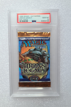 MTG PSA 10 GEM MINT Urza's Legacy Booster Pack 1999 Vintage Reserved List Magic - Image 1