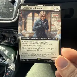 MTG Elena, Turk Recruit (0133) *Non-Foil* Extended Art Final Fantasy NM/MT - Image 1