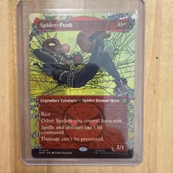 MTG Spider-Punk (0210) Borderless Marvel's Spider-Man (Non-Foil) - Image 1
