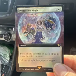 Protection Magic Extended Art Foil - FIC 0107 NM - MTG Magic - Image 3