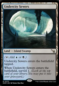 MTG Magic the Gathering Undercity Sewers #270 Murders at Karlov Manor Regular NM - Image 2
