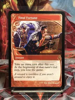 Final Fortune (Non-foil) [Future Sight Frame] Mystery Booster 2 190 Rare MTG - Image 1