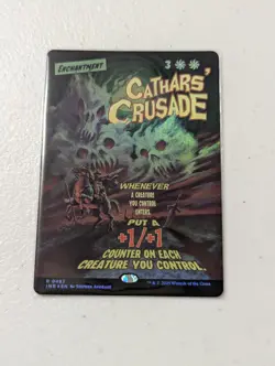 MTG Cathars' Crusade - Foil Poster Showcase - Innistrad Remastered NM - Image 1