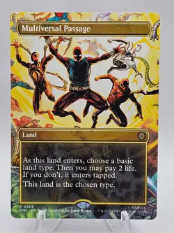 Multiversal Passage (Borderless) 0206 (R) MTG Marvel's Spider-Man (SPM) - Image 1