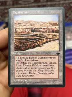 German FBB • Strip Mine • Renaissance • Beautiful / Bent • MTG (1701) - Image 1