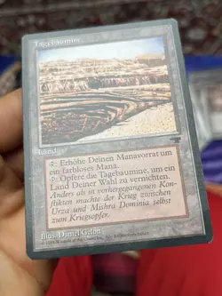 German FBB • Strip Mine • Renaissance • Beautiful / Bent • MTG (1701) - Image 2