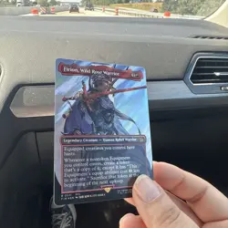 Firion, Wild Rose Warrior (Borderless) (Surge Foil) #531 Final Fantasy MTG - Image 2