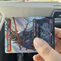 Firion, Wild Rose Warrior (Borderless) (Surge Foil) #531 Final Fantasy MTG - Image 4
