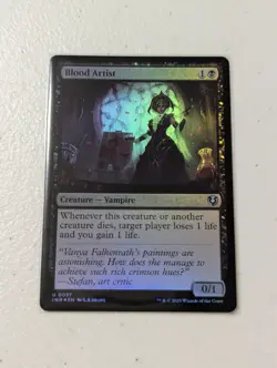 MTG Blood Artist - Foil - Innistrad Remastered NM - Image 1