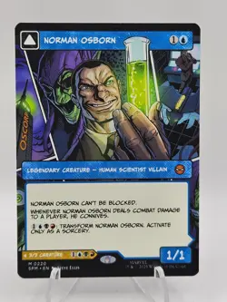 Norman Osborn (Borderless) Mythic #0220 MTG Marvel's Spider-Man Regular - Image 1