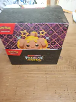 Pokemon TCG Paldean Fates Tech Sticker Collection Display (12 Blisters) 36 Packs - Image 2