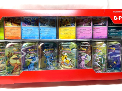 Pokemon TCG Prismatic Evolutions Costco 8 Mini-Tin Bundle w/ Promo Cards NEW - Image 2