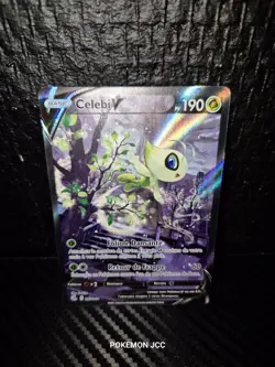 Cartes Pokemon : CELEBI V FULL ART 245/264 - Poing De Fusion - FR 🇨🇵 - Image 1