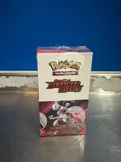 POKEMON TCG SCARLET & VIOLET DESTINED RIVALS HALF BOOSTER BOX (18 PACKS) SEALED - Image 1