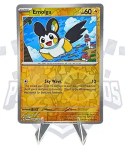 Emolga 069/167 Sv06: Twilight Masquerade Reverse Holo - Free Shipping NM Pokemon - Image 1