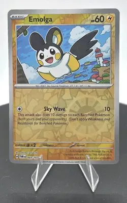 Emolga 069/167 Sv06: Twilight Masquerade Reverse Holo - Free Shipping NM Pokemon - Image 2