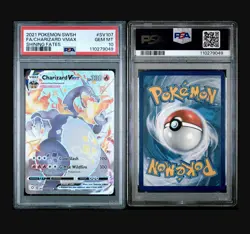 2021 POKEMON SWORD & SHIELD SHINING FATES #SV107 FA/CHARIZARD VMAX SHINING FATES - Image 3