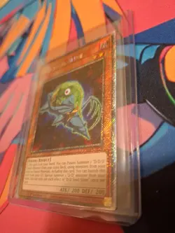 Yugioh! D/D Swirl Slime - Platinum Secret Rare - RA04-EN258 1st Edition NM - Image 3